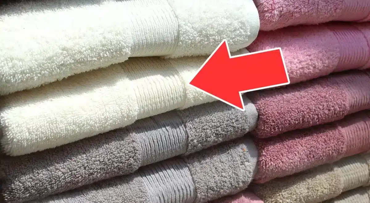 voici à quoi servent vraiment les bandes de tissu sur les serviettes de bain